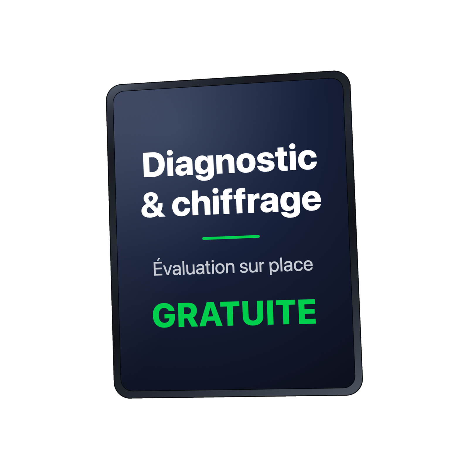 Visite &amp; devis détaillé
