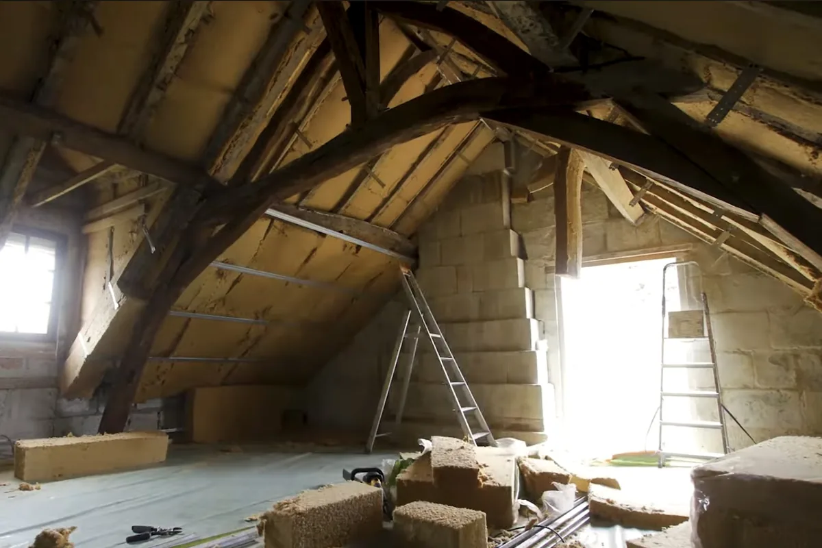Isolation thermique des combles